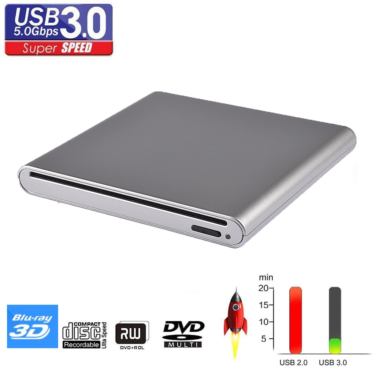 ܺ 3D 緹  DVD  ̺, USB 3.0 ..